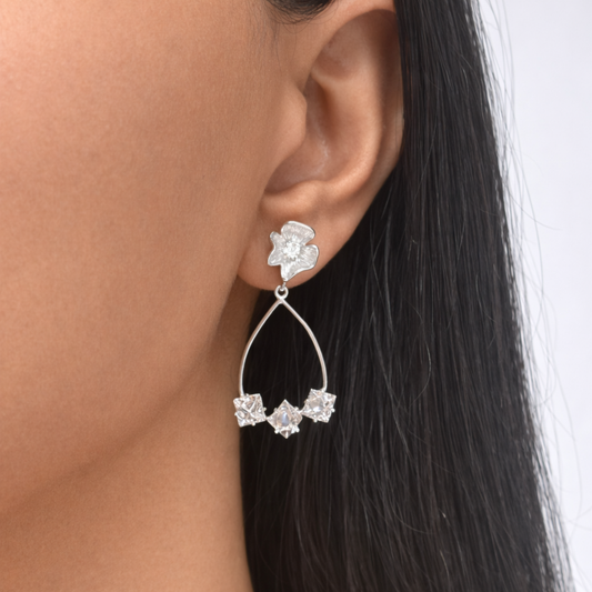 Trinity Bloom Earrings