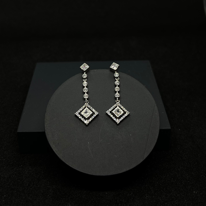 Diamond Drop Earrings