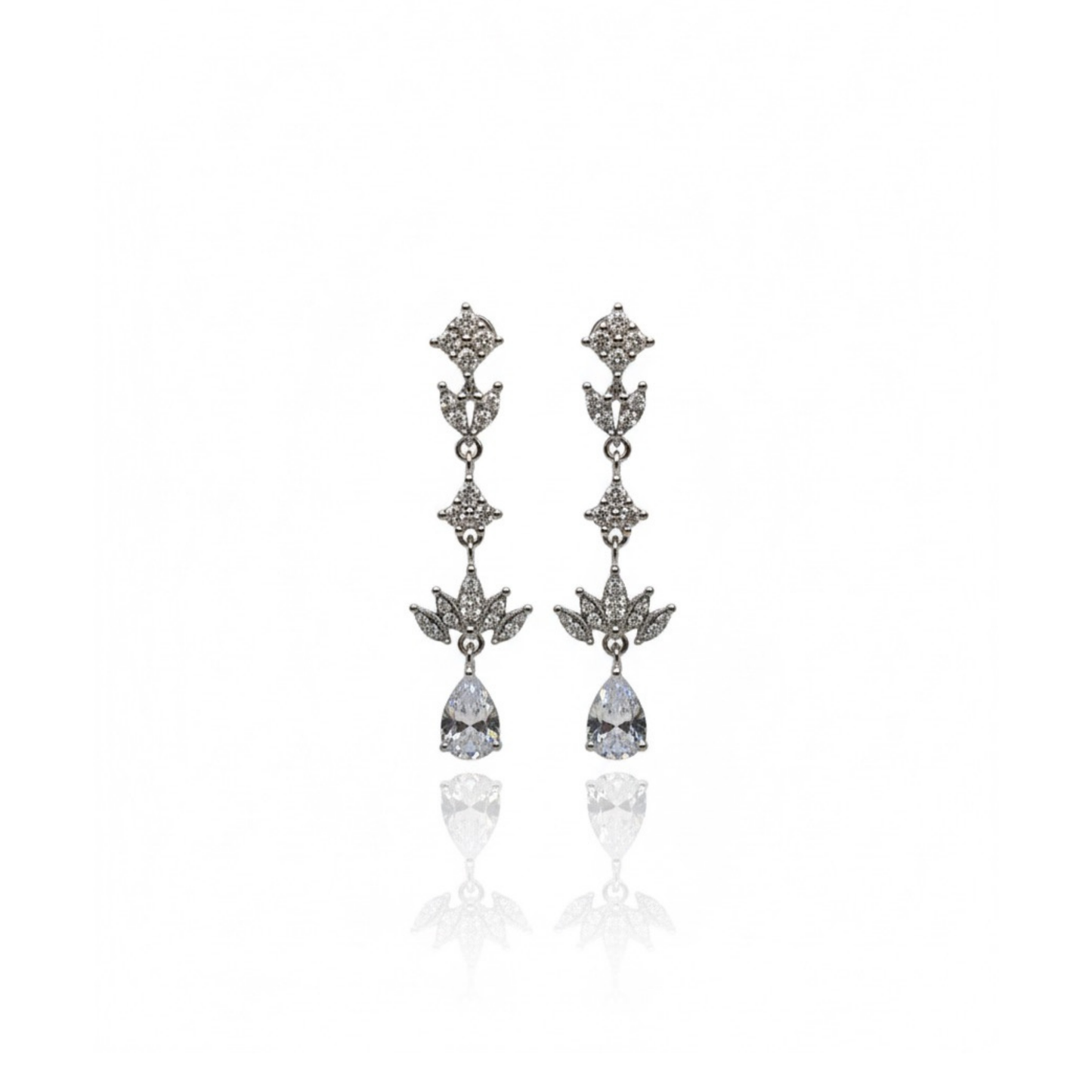 Ivy Leaf Drop Earrings