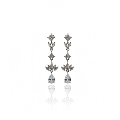 Ivy Leaf Drop Earrings