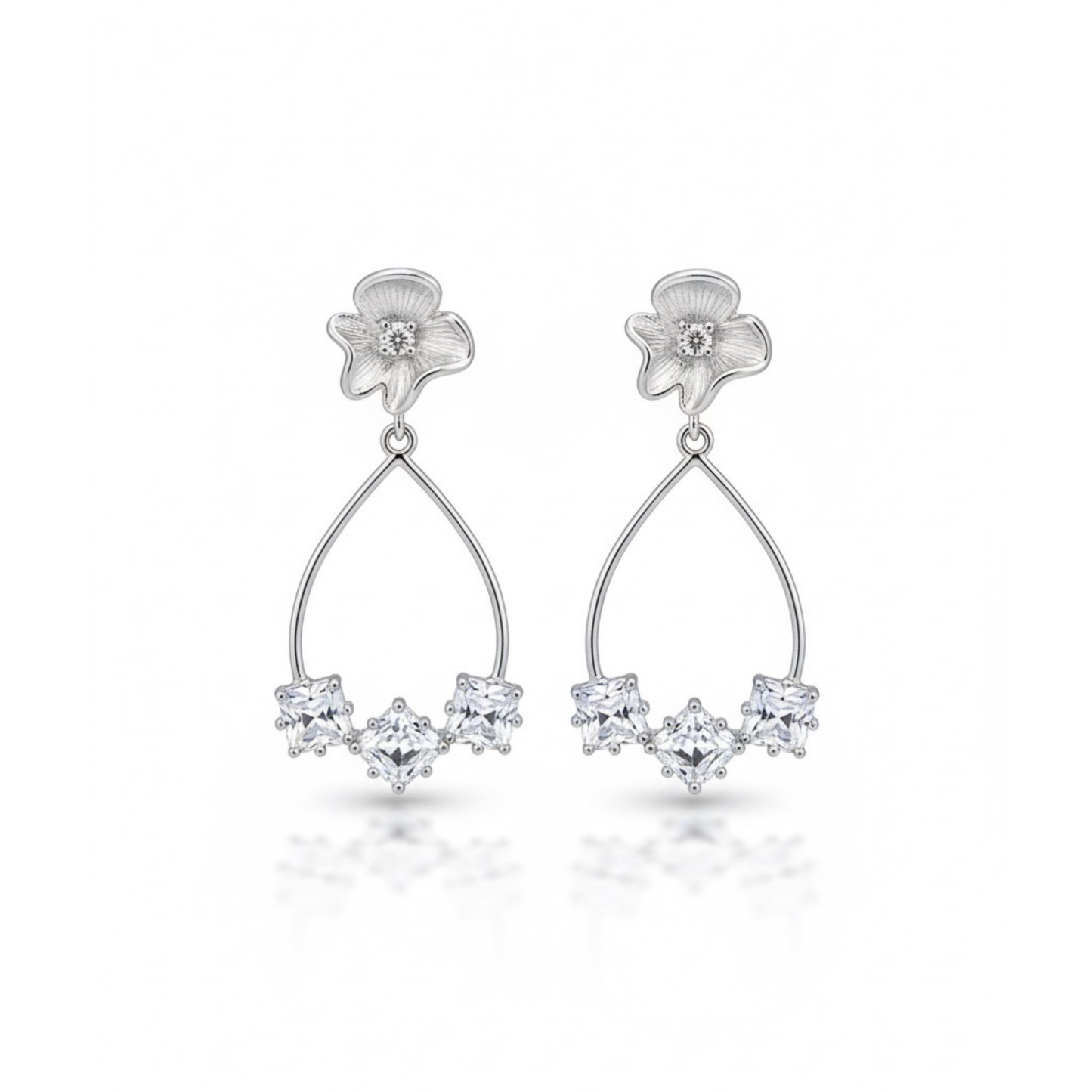 Trinity Bloom Earrings