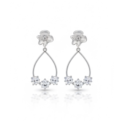 Trinity Bloom Earrings