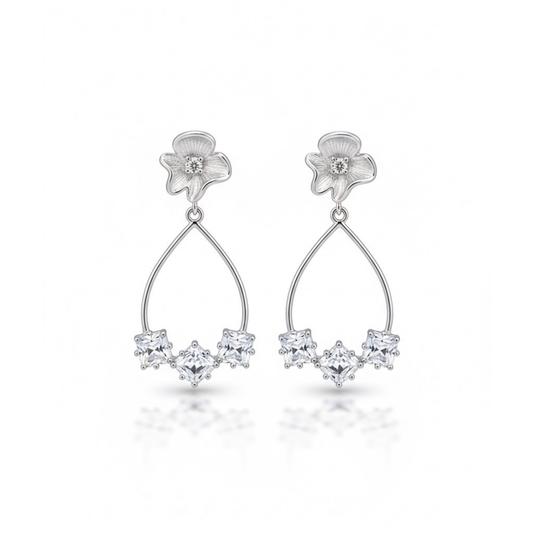 Trinity Bloom Earrings