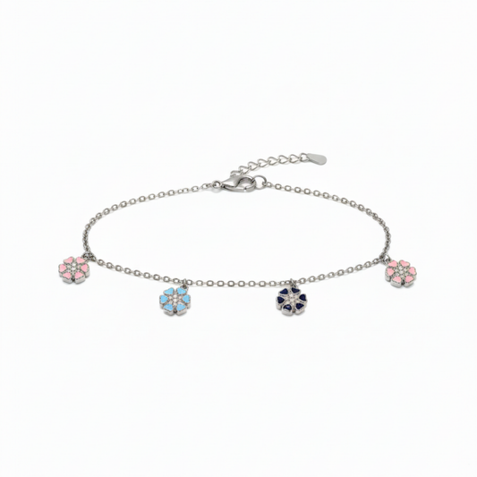 Petal Charm Bracelet