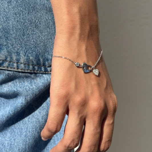 Linked Hearts Bracelet