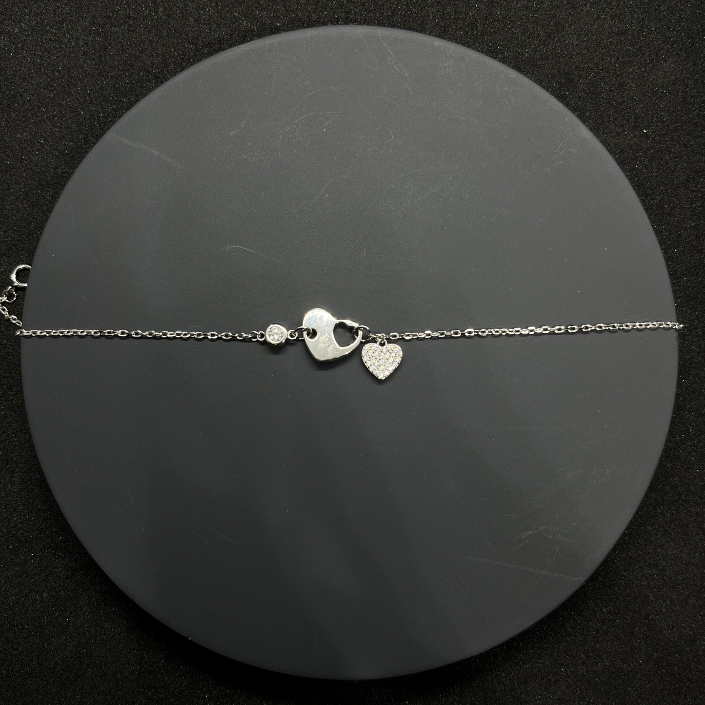 Linked Hearts Bracelet